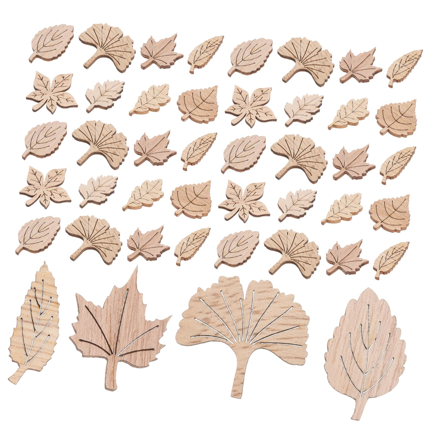 Autocollants feuille dérable Lurrose 50 pièces stickers scrapbooking décoration