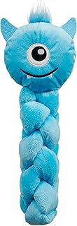 Outward Hound by Nina Ottosson Twistiez Interactive Plush Dog Treat Puzzle, Monster, Blue
