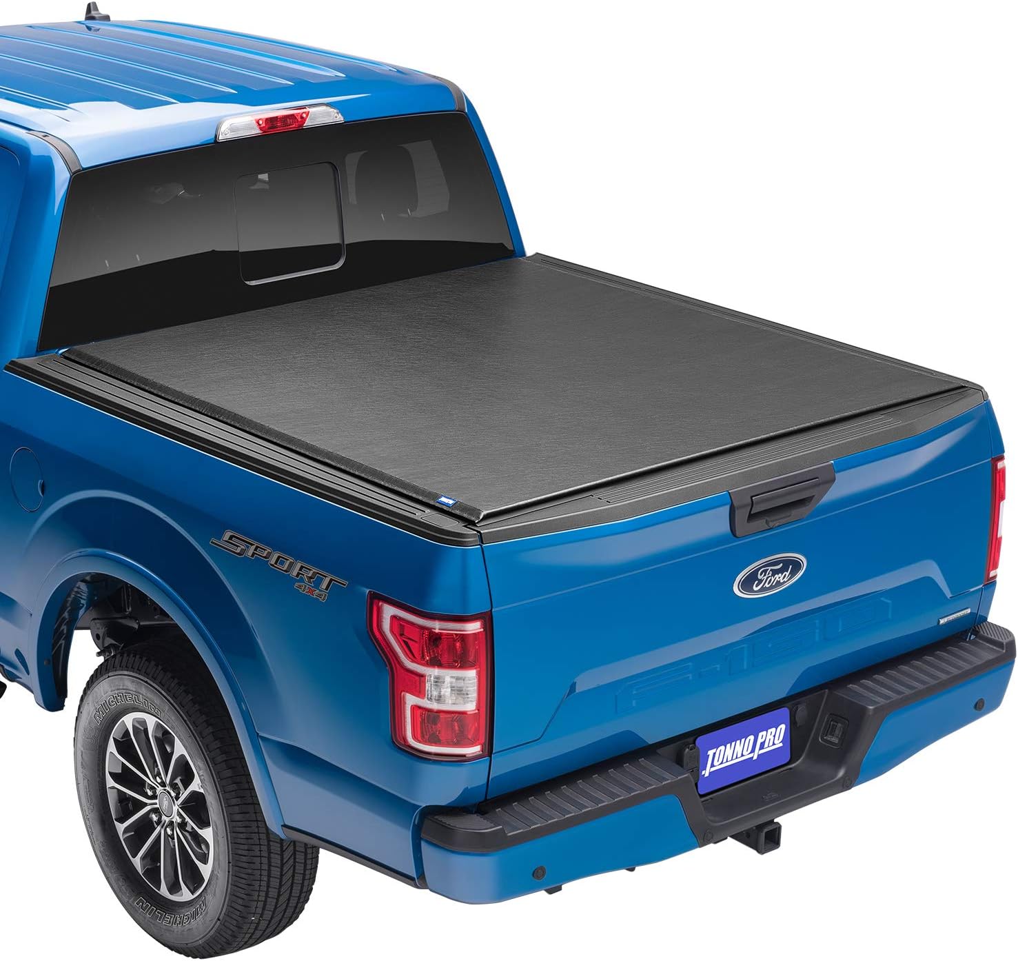 Tonno Pro Lo Roll, Soft Roll-up Truck Bed Tonneau Cover | LR-2020 | Fits 2009 - 2018, 2019 - 2020 Classic Dodge Ram 1500/2500/3500 5' 7" Bed (67.4")