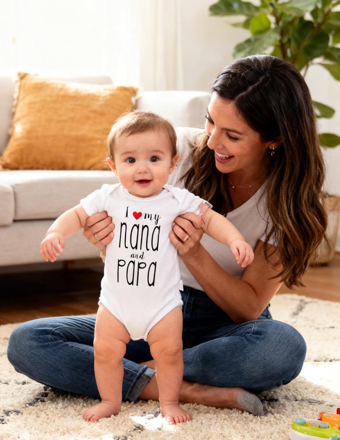 RAISEVERN Baby Boys Girls Clothes Infant Romper Newborn Bodysuits Funny Outfit 0-12 Months - Image 6