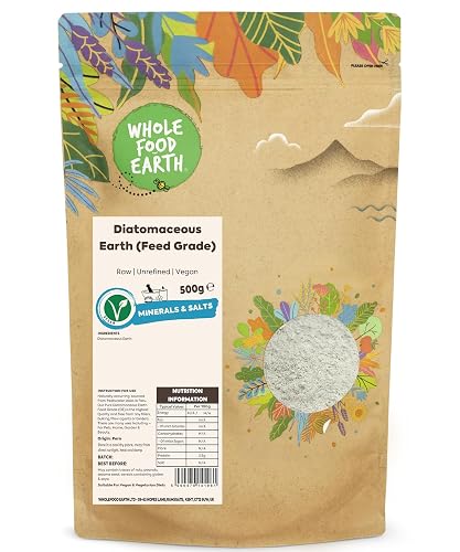 Wholefood Earth - Diatomaceous Earth 500g,Raw,Unrefined