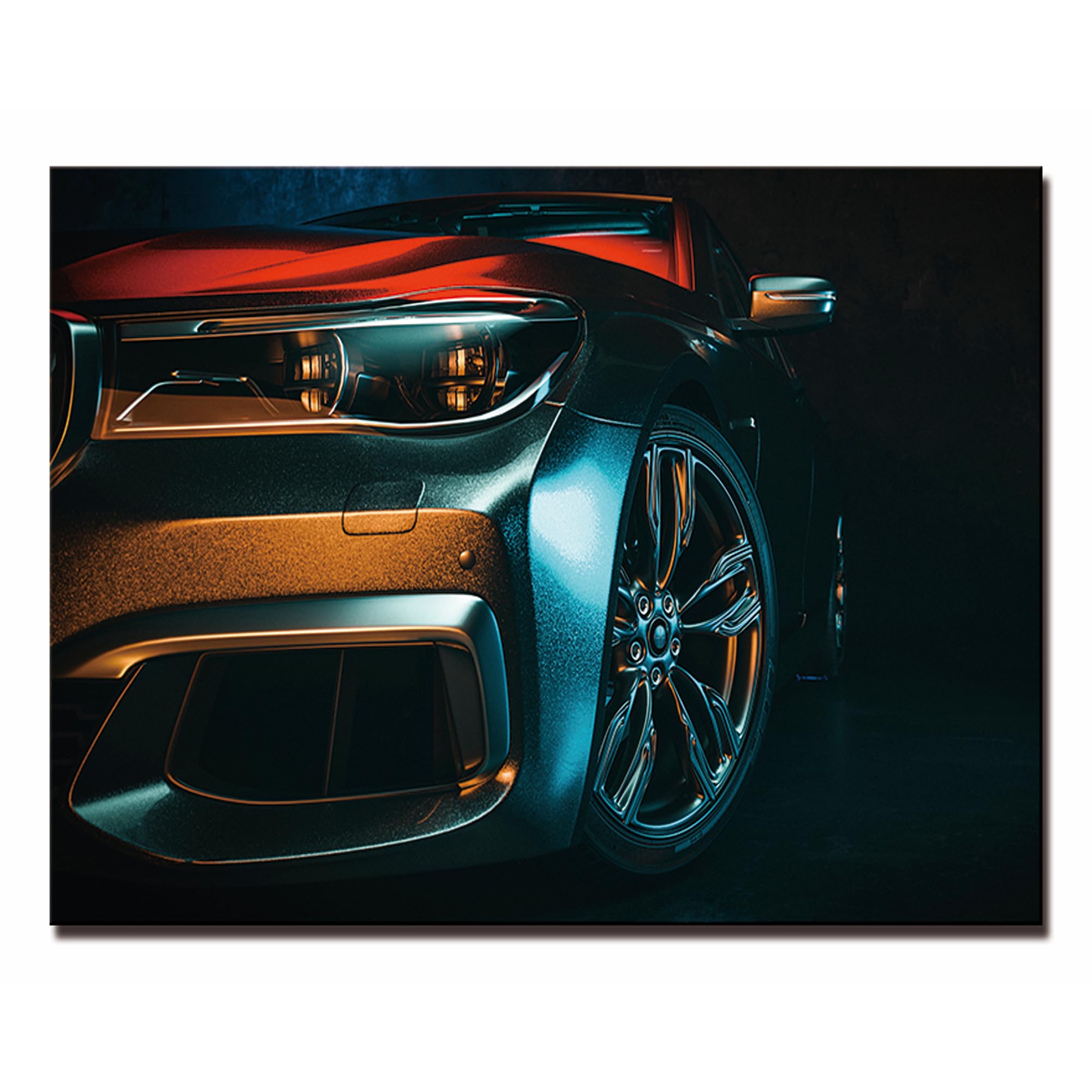 GOWE Home Midnight Sedan Acrylic Wall Art (32