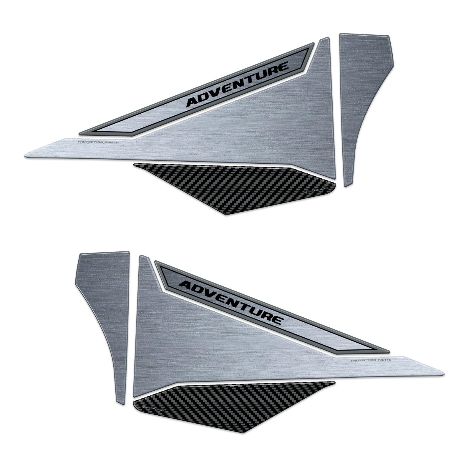 Adesivi Resinati Resin Bike Per BMW R 1300 GS Adventure 2025 - Protezioni Serbatoio 3D, Made In Italy