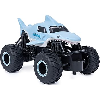 Monster Jam Official Megalodon Remote Control Monster Truck 1:24 Scale