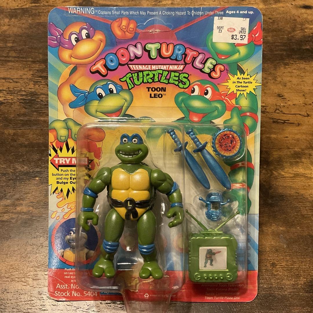 ◼️TMNT◼️タートルズ フィギュア アメトイ トドラータートルズ ◼️TMNT◼️タートルズ フィギュア アメトイ TOON LEO