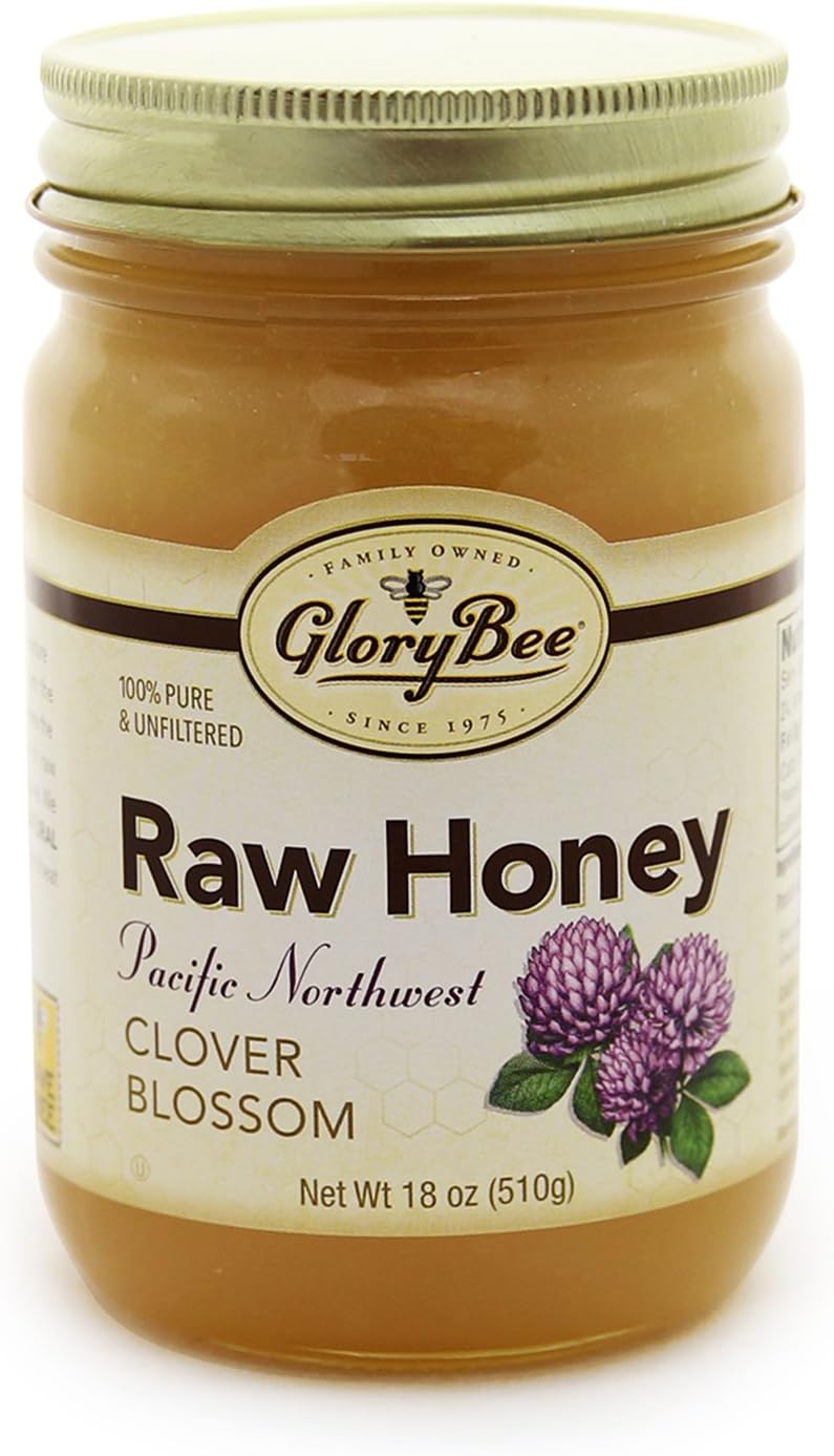 Clover Blossom Raw Pacific Northwest Honey, 18 Ounce