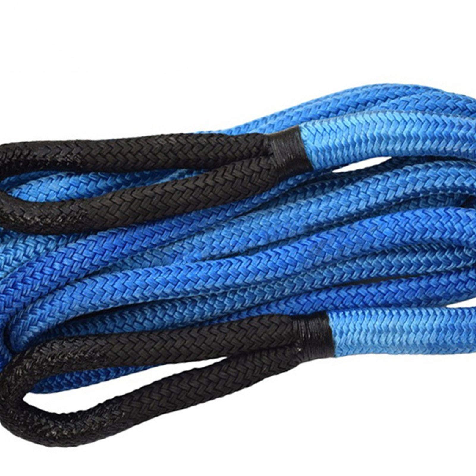 Cuerda del Cabrestante, Cuerda cinética, de recuperación, energía nylon trenzada doble | 19mm 9m orange