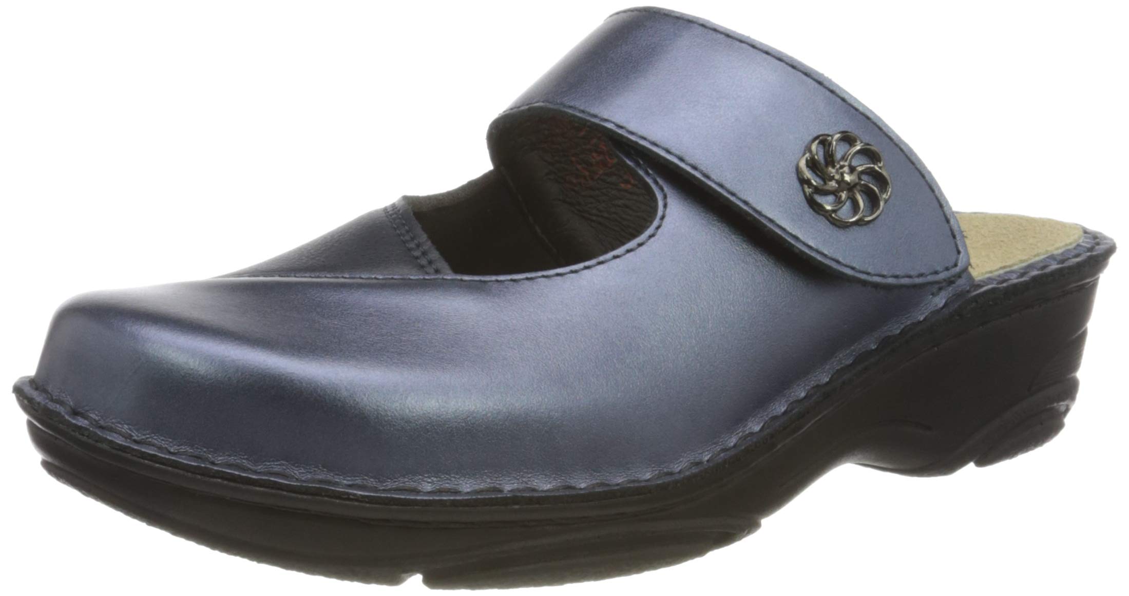 Berkemann Heliane, Women’s Clogs, Blue (Blau 39.5), 6 UK (39.5 EU)