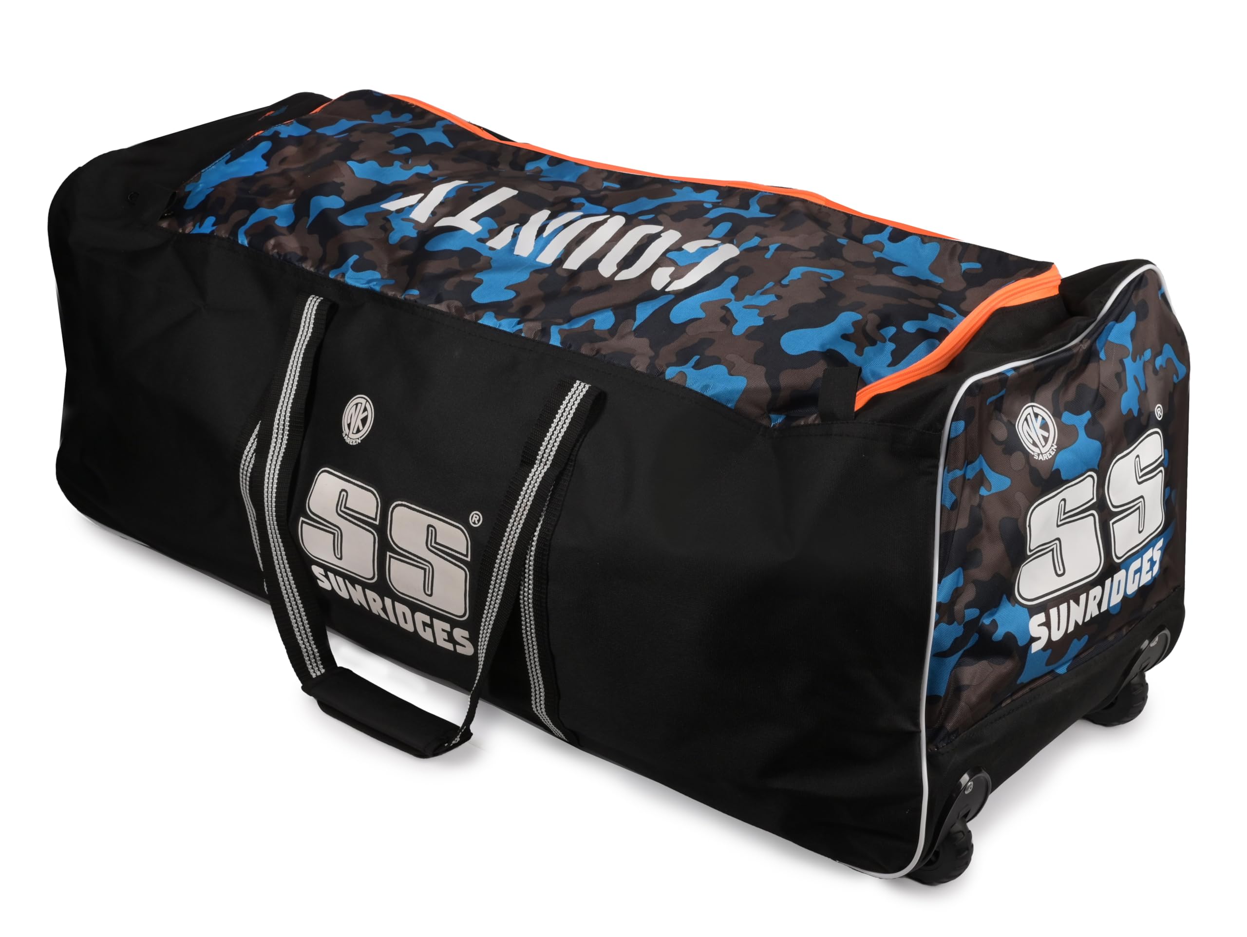 Bolsa para kit de críquet SS Elite Pro con gran capacidad azul 4