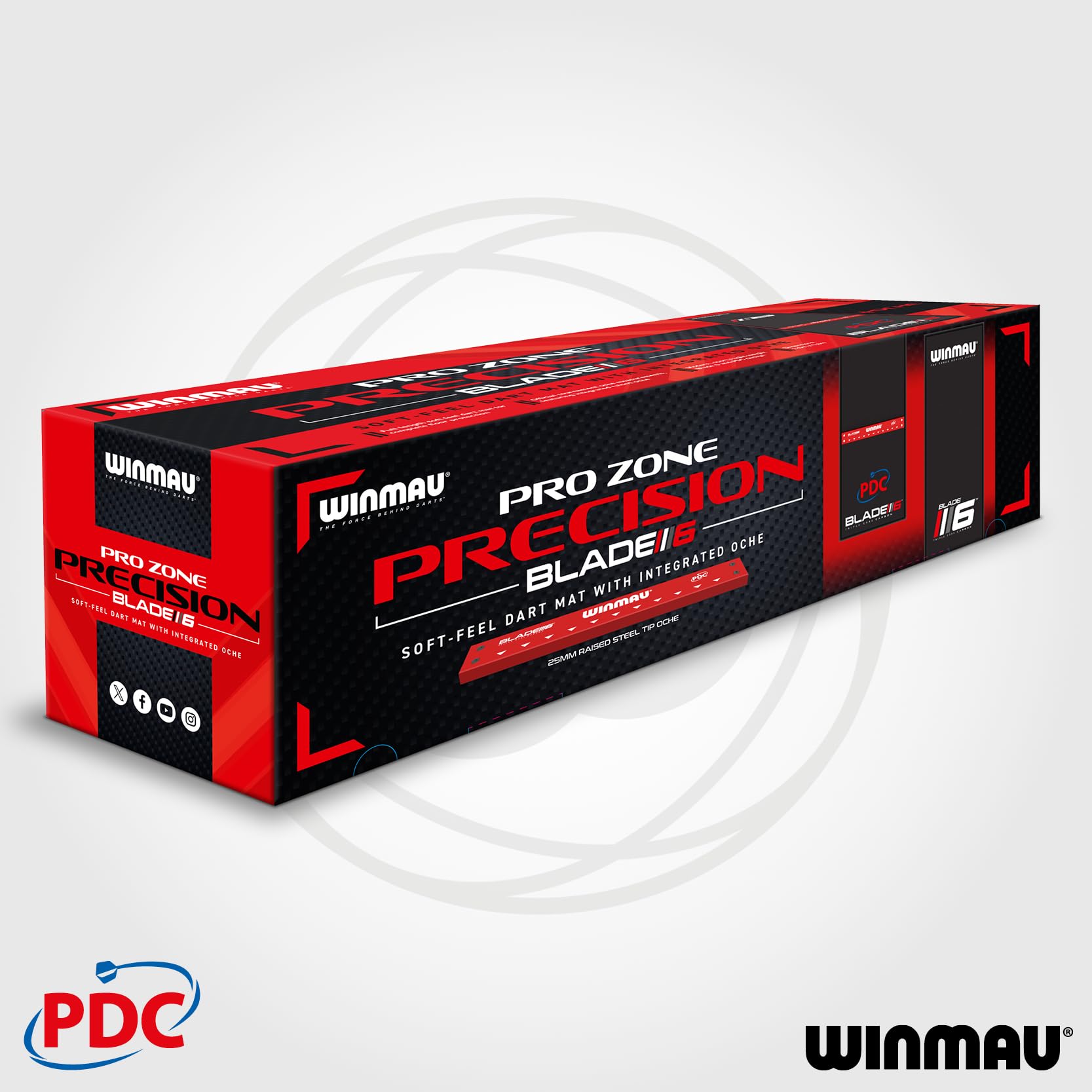 Winmau Pro Zone Precision Blade 6 Soft Feel Dartmat