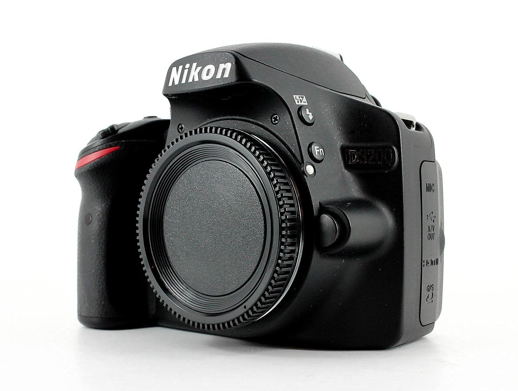 Nikon D3200 Appareil photo numérique Reflex 24.2 Kit + Objectif 18-55 mm VR + Objectif 55-300 mm VR Noir