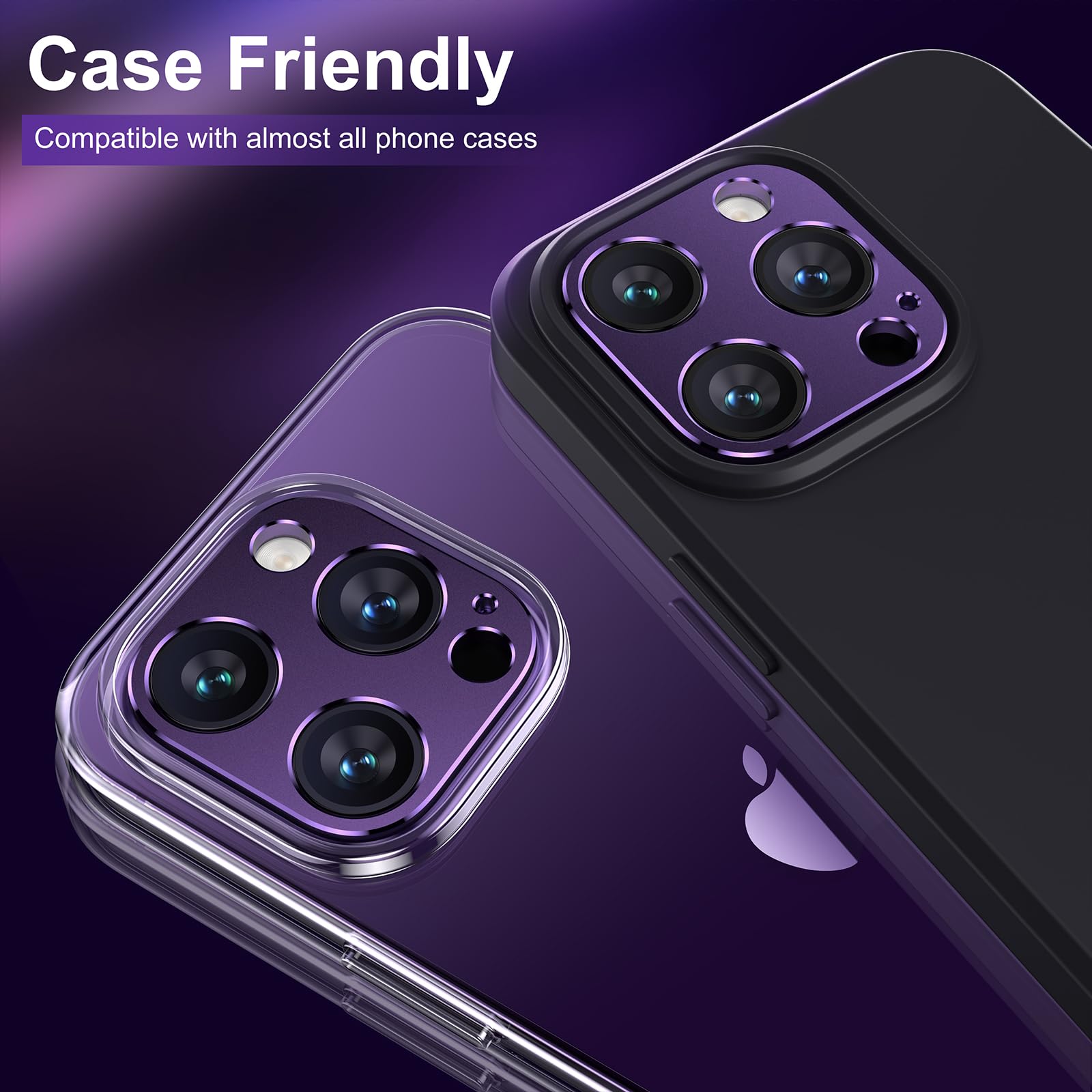 2 Films De Protection Caméra Pour IPhone 14 Pro Max - Anti-rayures, Anti-reflets, Neufs