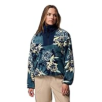 Columbia Sequoia Grove Printed Half Zip, Strato esterno in pile