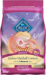 Blue Buffalo Indoor Hairball Control Natural Adult Dry Cat Food