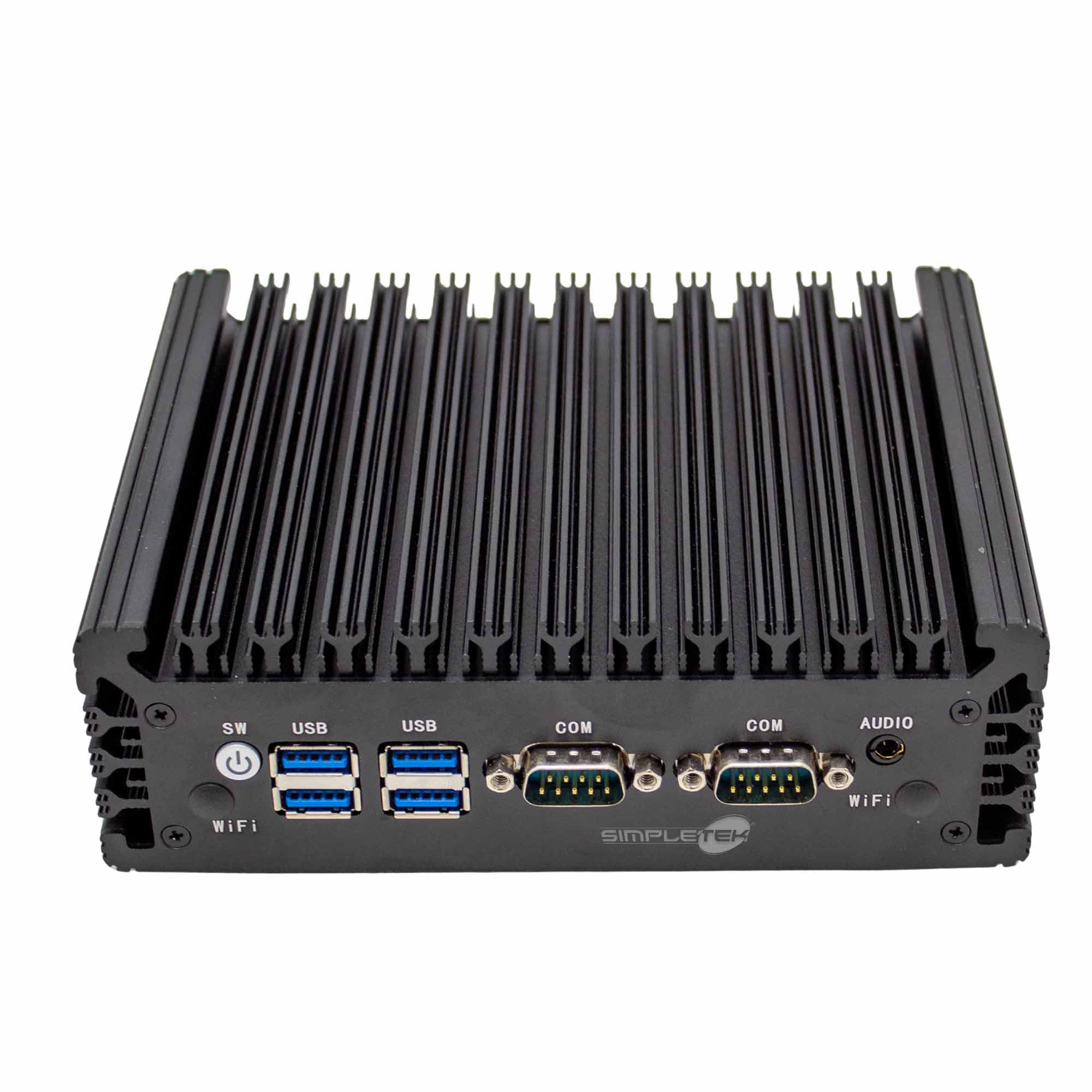 SIMPLETEK - Mini PC Fanless CPU i3-7100U - 8GB 120GB - W11 Pro - Rugged