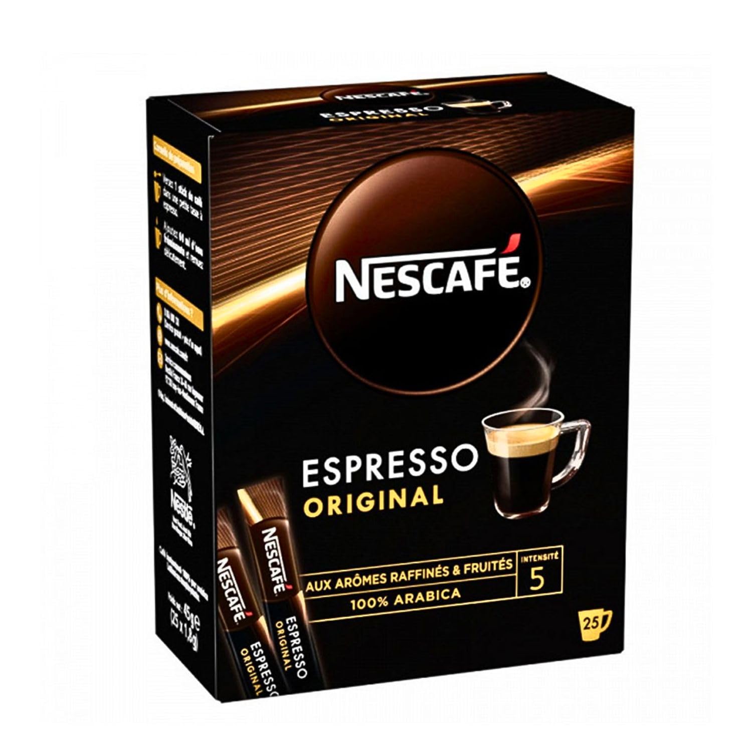 See full amazon price history chart for Nescafes Espresso Original Instant Coffee 100% Arabica Intensity 5, 25x1.8g (Imported) Nescafes Espresso Original Instant Coffee 100% Arabica Intensity 5, 25x1.8g (Imported) (B0D33FFMWK) Amazon Price History, Amazon Price Tracker