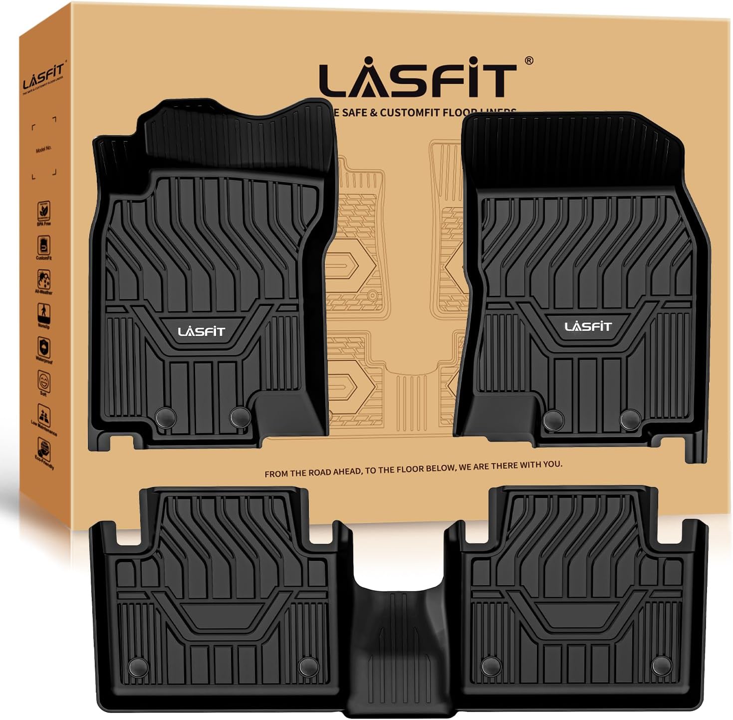 Floor Mats for Nissan Rogue OEM Genuine All Weather