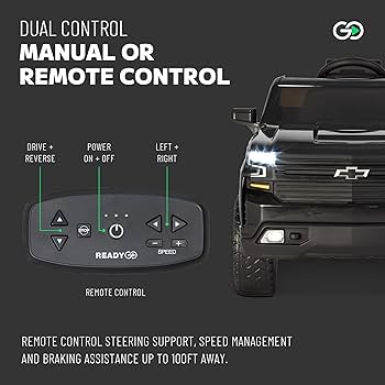 Amazon.co.jp: ReadyGO 12V バッテリー駆動 シボレー シルバラード