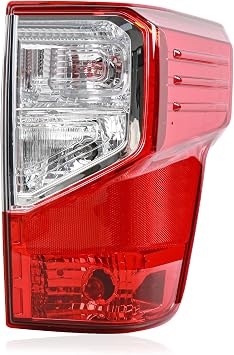 Right Tail lights W/Clear Lens Assembly Compatible with 2016-2023 Nissan Titan OE Style Rear Light Taillights Replacement for NI2801213