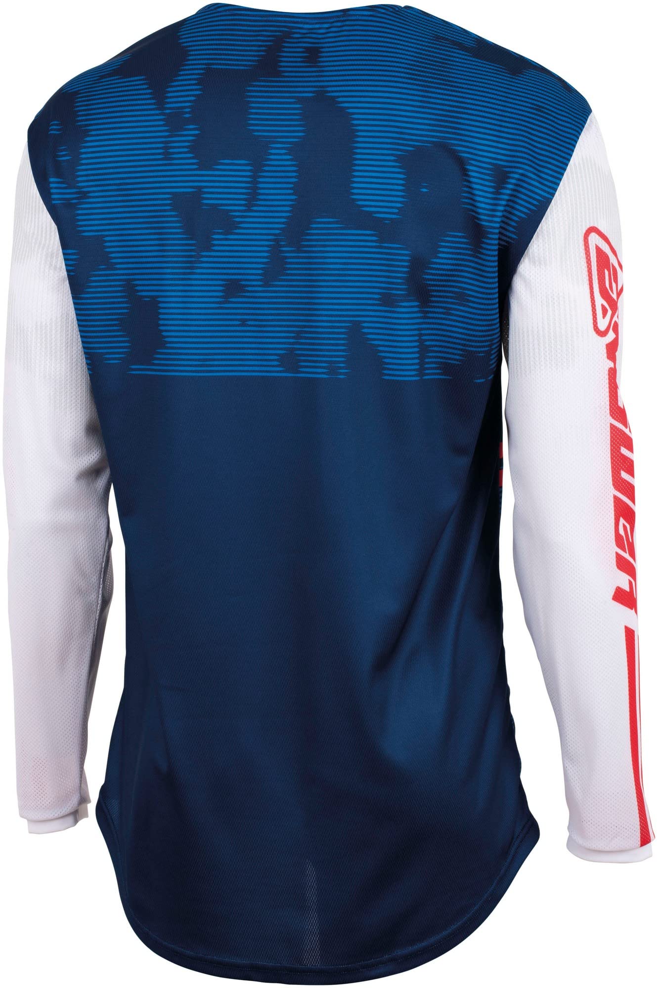 Answer Racing A20 Syncron Voyd Youth MX Jersey Red/Blue Off-Road ATV BMX MTB Kid's Riding Shirt Size X-Large