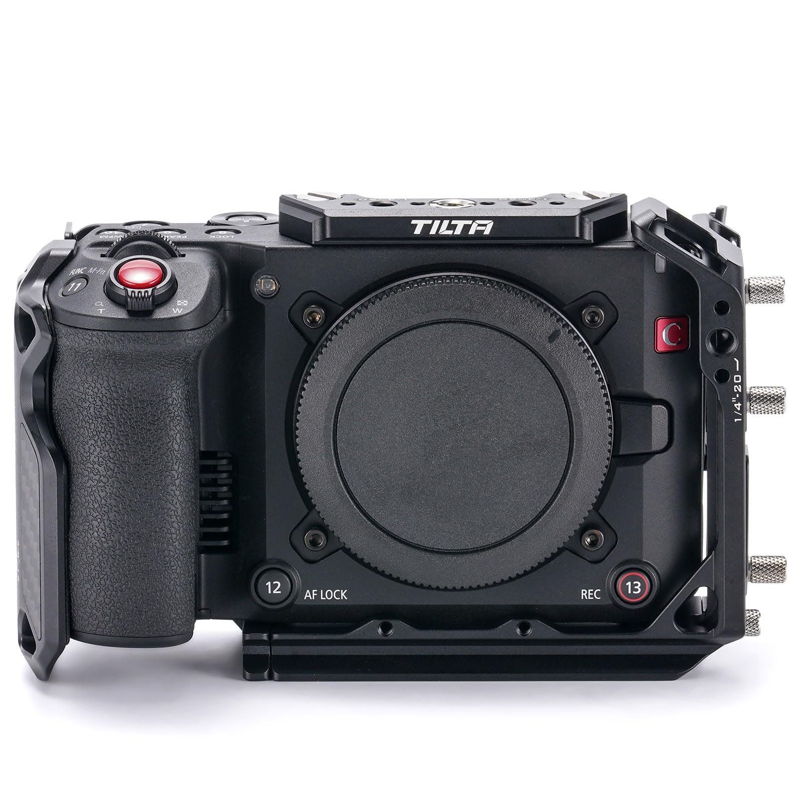 Tilta Gabbia C50, Gabbia Completa per Fotocamera Compatibile con C50 con Morsetti per Cavi - Nero - Nero TA-T93-FCC-B