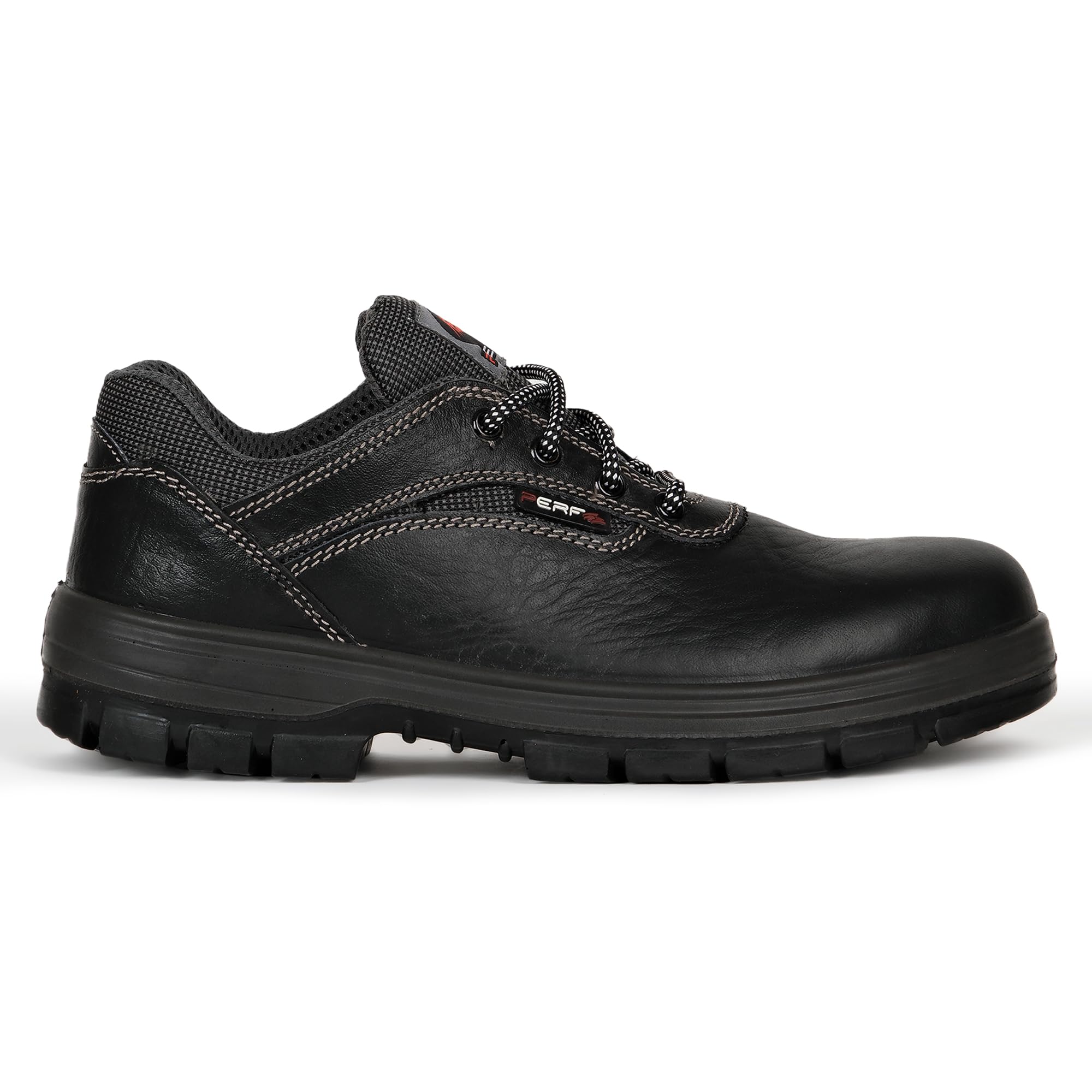 Spike Low Ankle Safety Shoes - Lightweight Work Footwear with Steel Toe Cap, Anti-Slip Sole, and Breathable Lining for Construction & Industrial Use-image-4