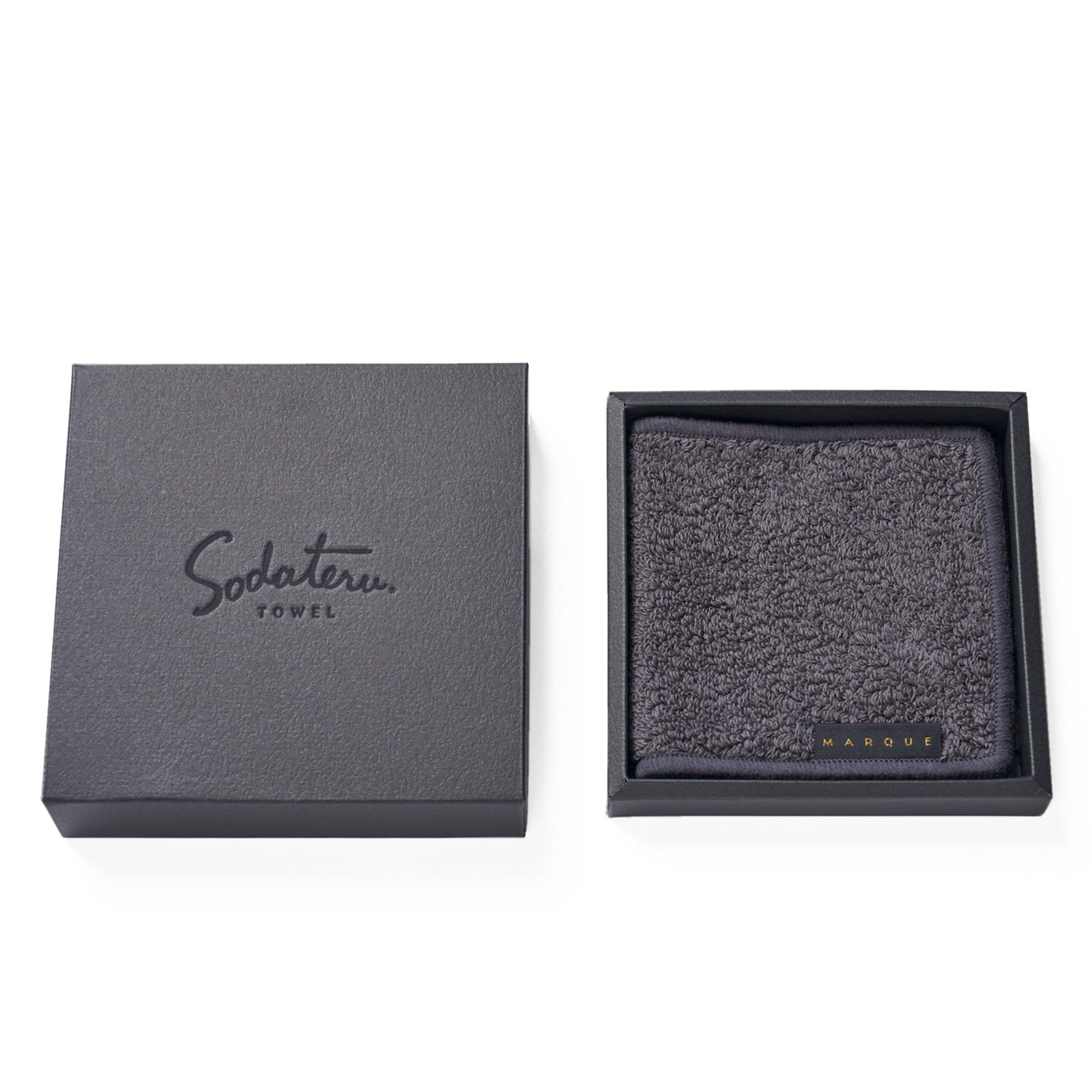 Sodateru MARQUE バスタオル ダークグレー MARQUE グラン(バスタオル) – 育てるタオル 公式online store