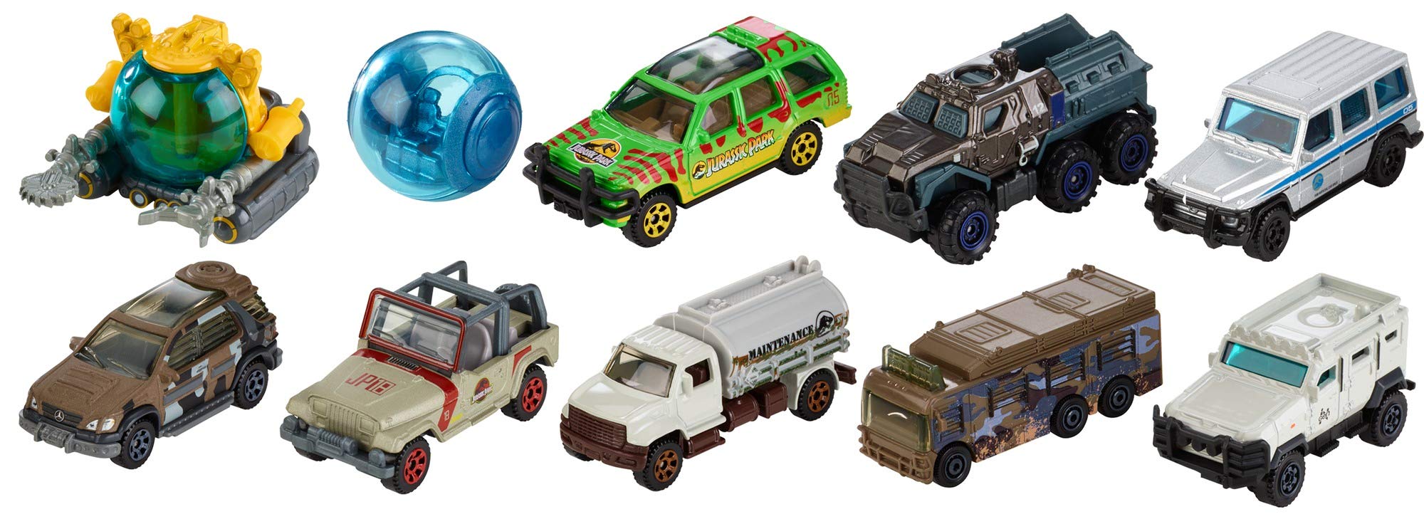 jurassic world diecast cars