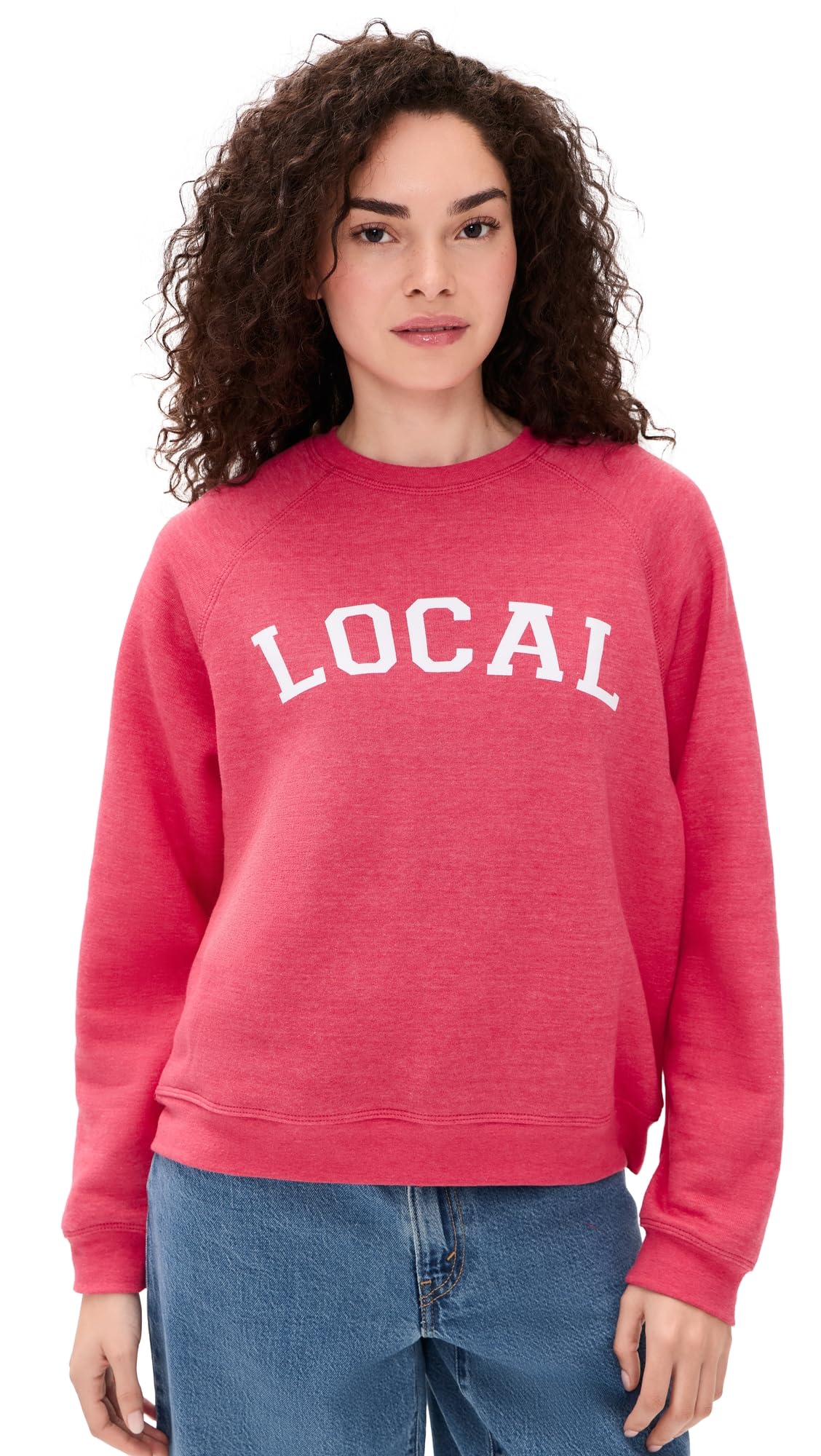 Sunny Somewhere Women's Raglan Sweatshirt