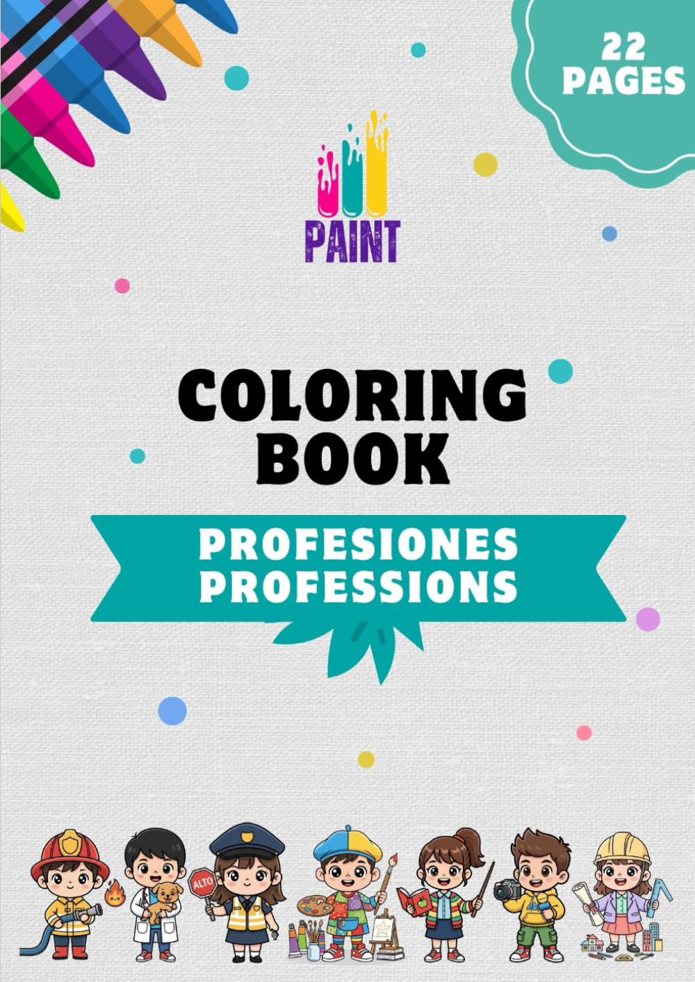 COLORING BOOK: PROFESSIONS