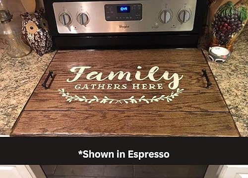 Miniatura 9 de Stove cover for Electric Stovetop, Noodle Board, Stovetop, wooden stove top cover Farmhouse Style Valentines Gift, Gift for Easter, Gift for Mom