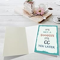 Vista 3 de Tarjeta de despedida divertida - Divertida tarjeta de jubilación y despedida para compañero de trabajo, jefe, amigo del trabajo y más 29