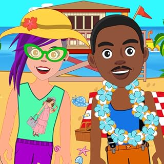 Finja jogar jogos de vida na praia