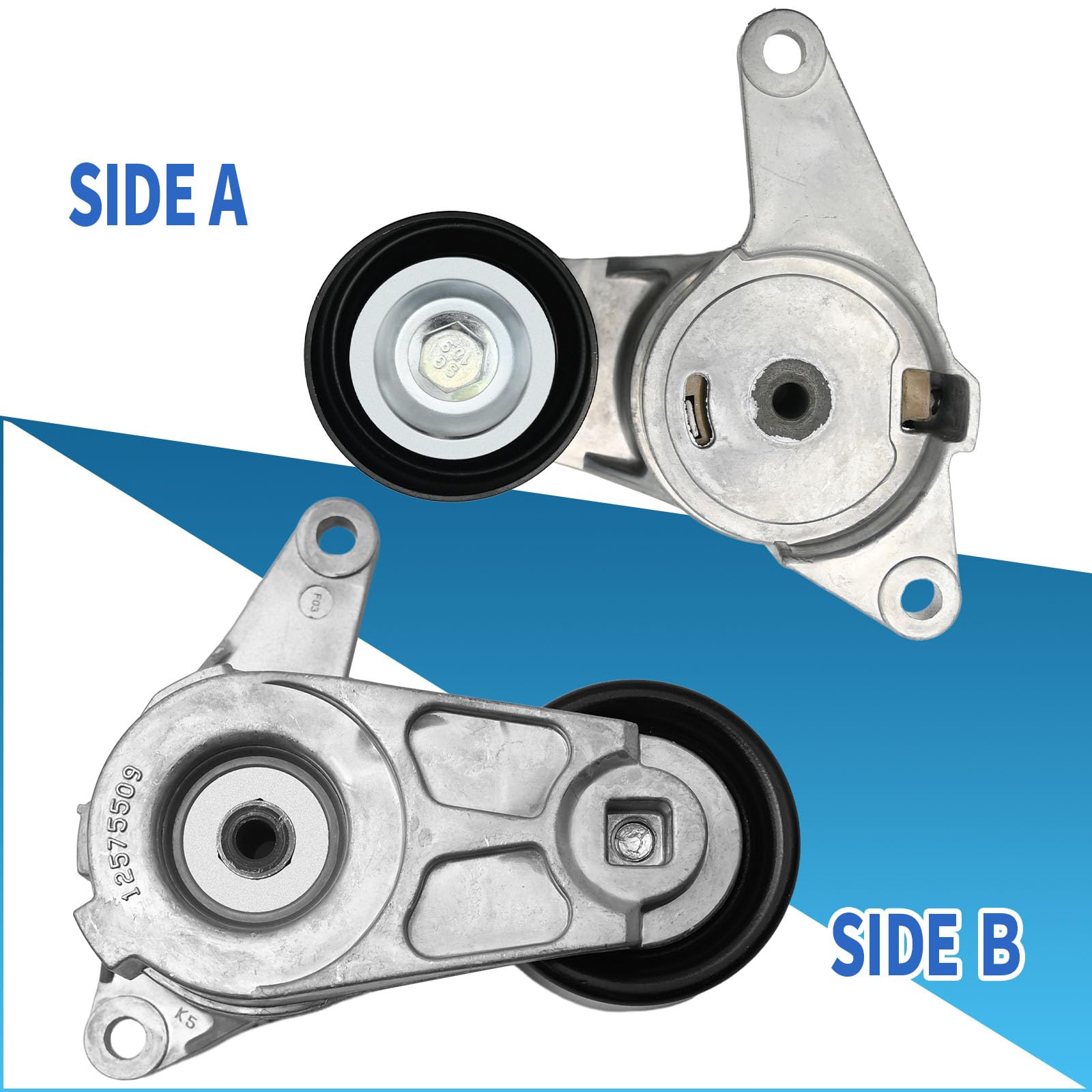 ALT TENSIONER Belt Tensioner Assembly For Buick Chevy Cadillac GM