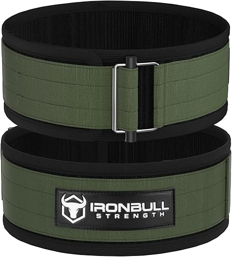 Cinturón de elevación para levantamiento de pesas, entrenamiento cruzado, levantamiento olímpico y culturismo Soporte trasero de nailon acolchado