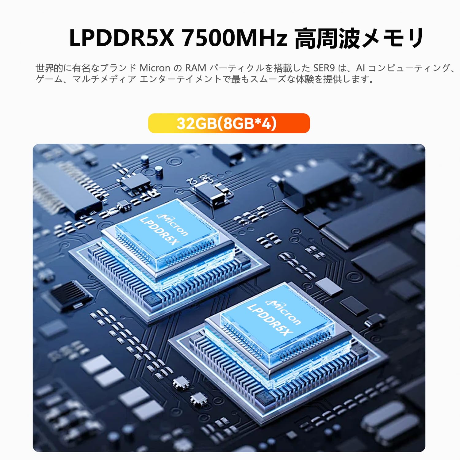 Amazon.co.jp: Beelink SER9ミニPC AMD Ryzen AI 9 HX 370 、12コア24
