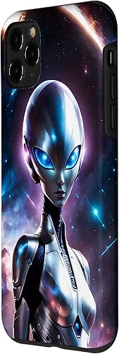 Miniatura 23 de iPhone 14 Pro Max Unique Sci-Fi Alien Case