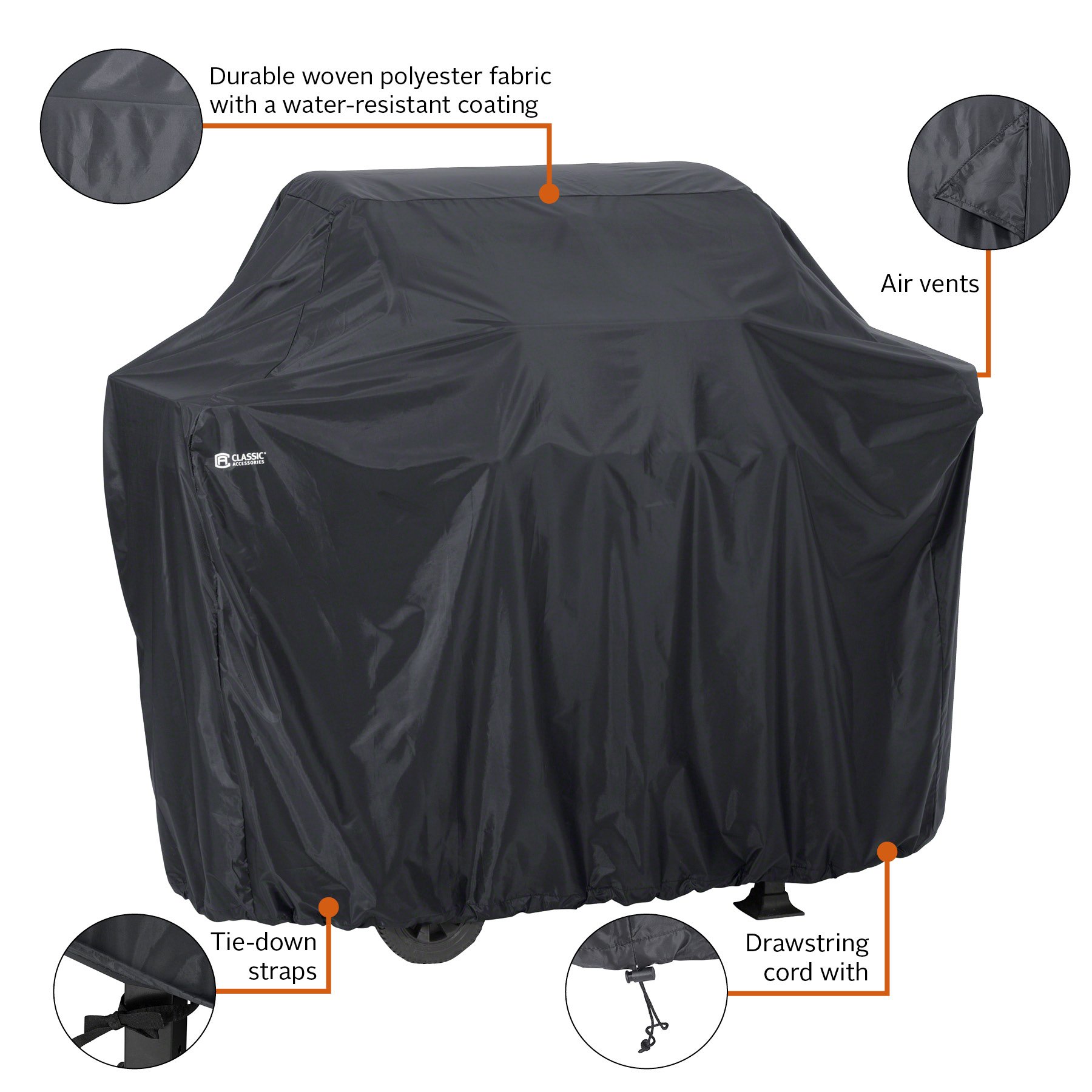 Classic Accessories 55-933-350401-EC Sodo Plus - Copertura per barbecue, misura M