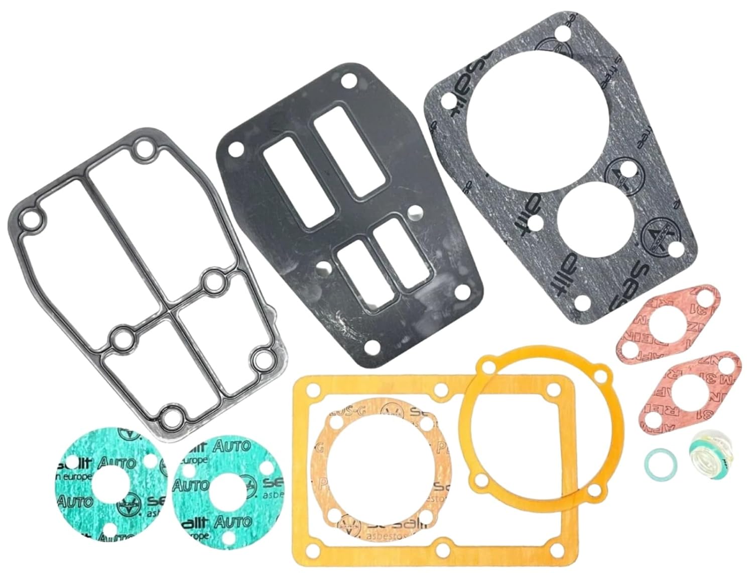 K28GASKETS Gasket Set Repair Parts for ROLAIR - K28CH PMP22K28CH 30502270CH 30508730CH K28 AIR Compressor Pump Gasket Set 7722HK28 PMP22K28