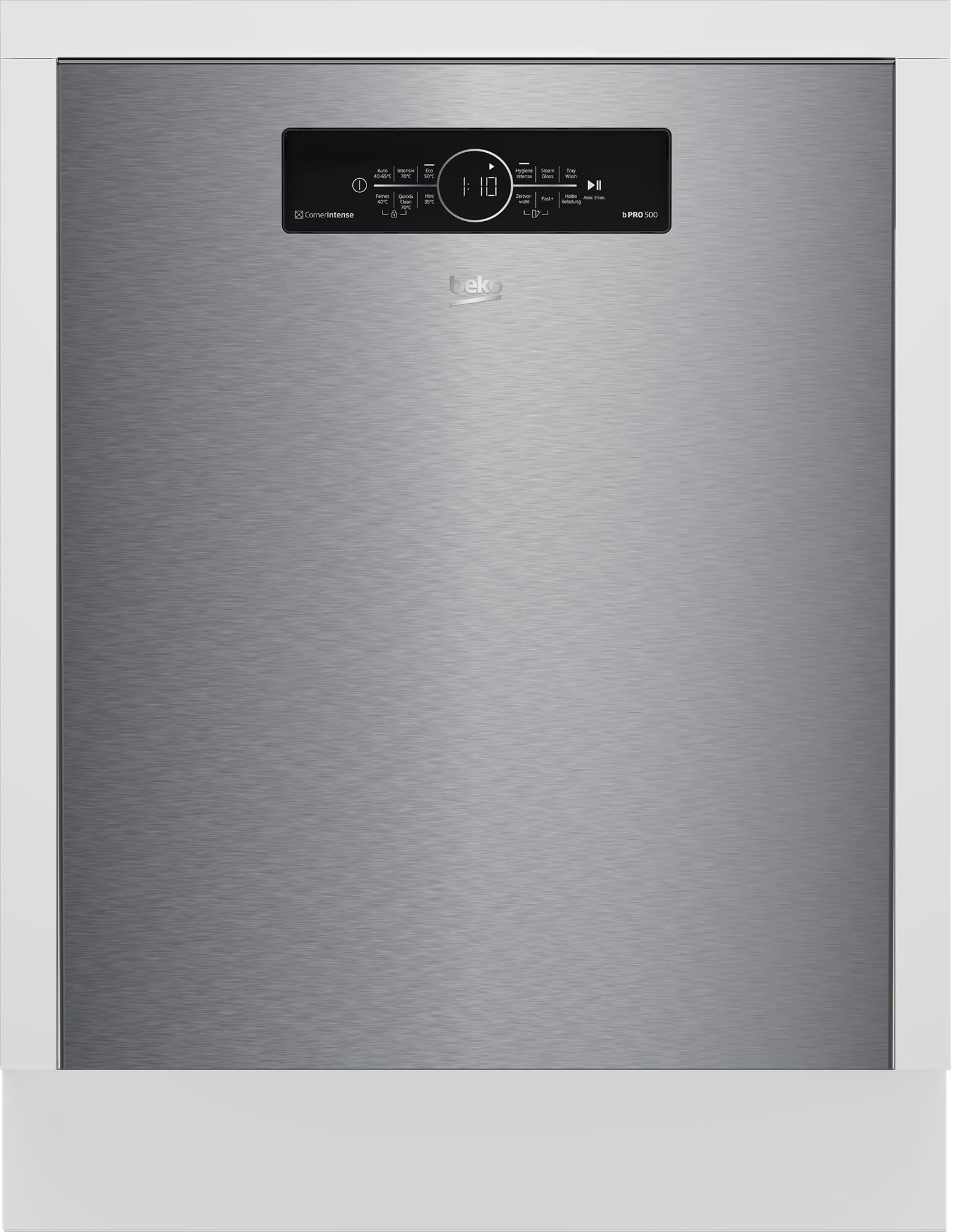 BEKO BDUN3844M0X Geschirrspüler unterbaufähig 598 mm 43 dB C