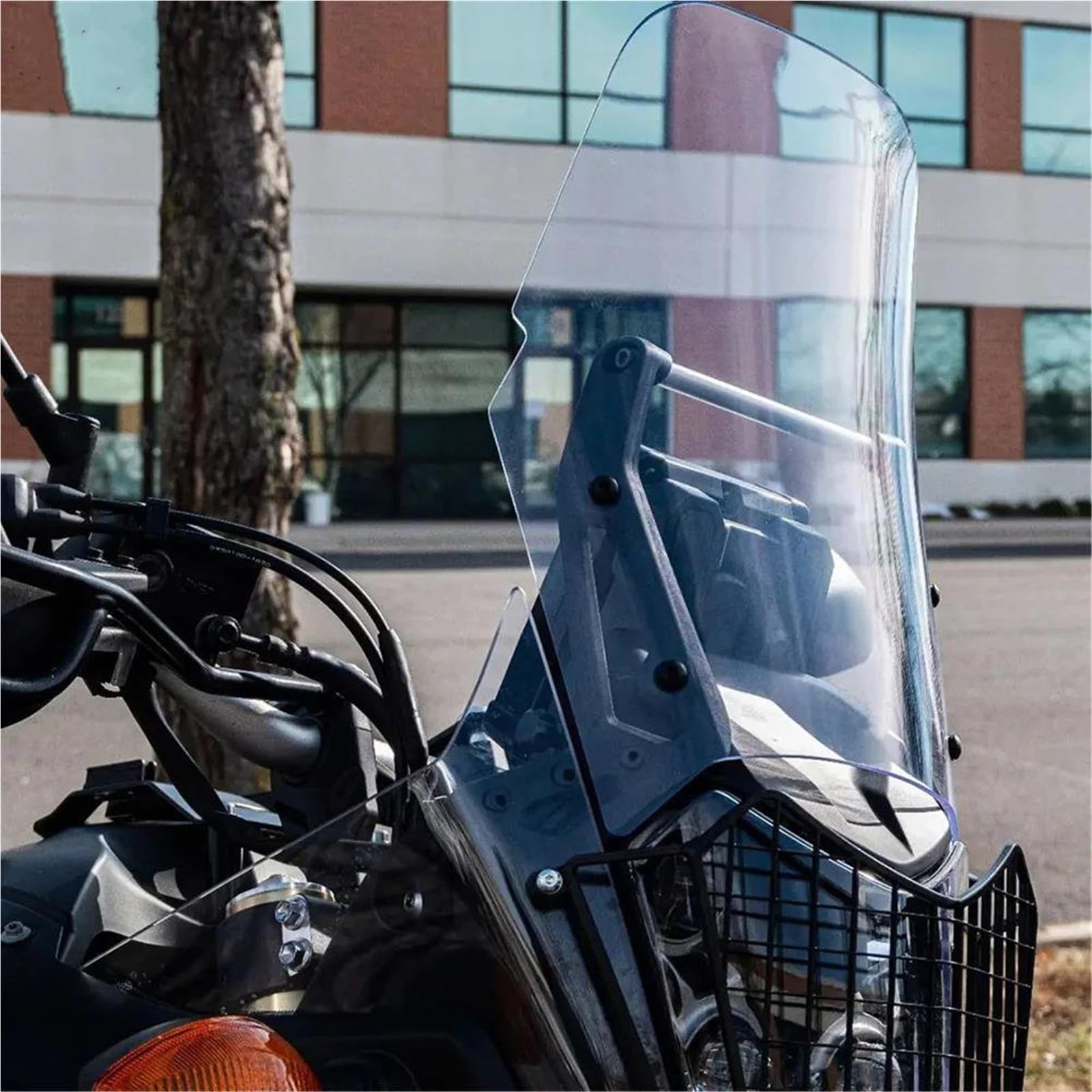 Parabrezza Da Turismo Per Moto, Visiera Deflettore Per YAMAHA Per TENERE700 XT700Z 2019-2024(Style 2)