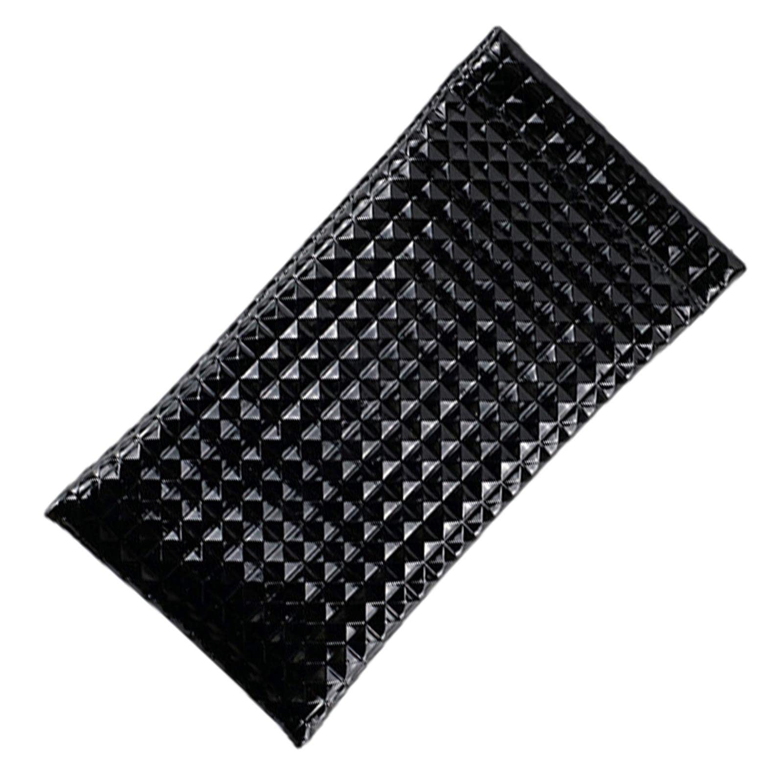Woteg Black Eyeglass Pouch - Leather Eyeglass Case Waterproof Eyewear Bag | Squeeze Top Sunglass Pouch, Portable Sunglass Organizer Pouch Bags For Glasses, Sunglasses Boxes, Coin Bags, Headphones
