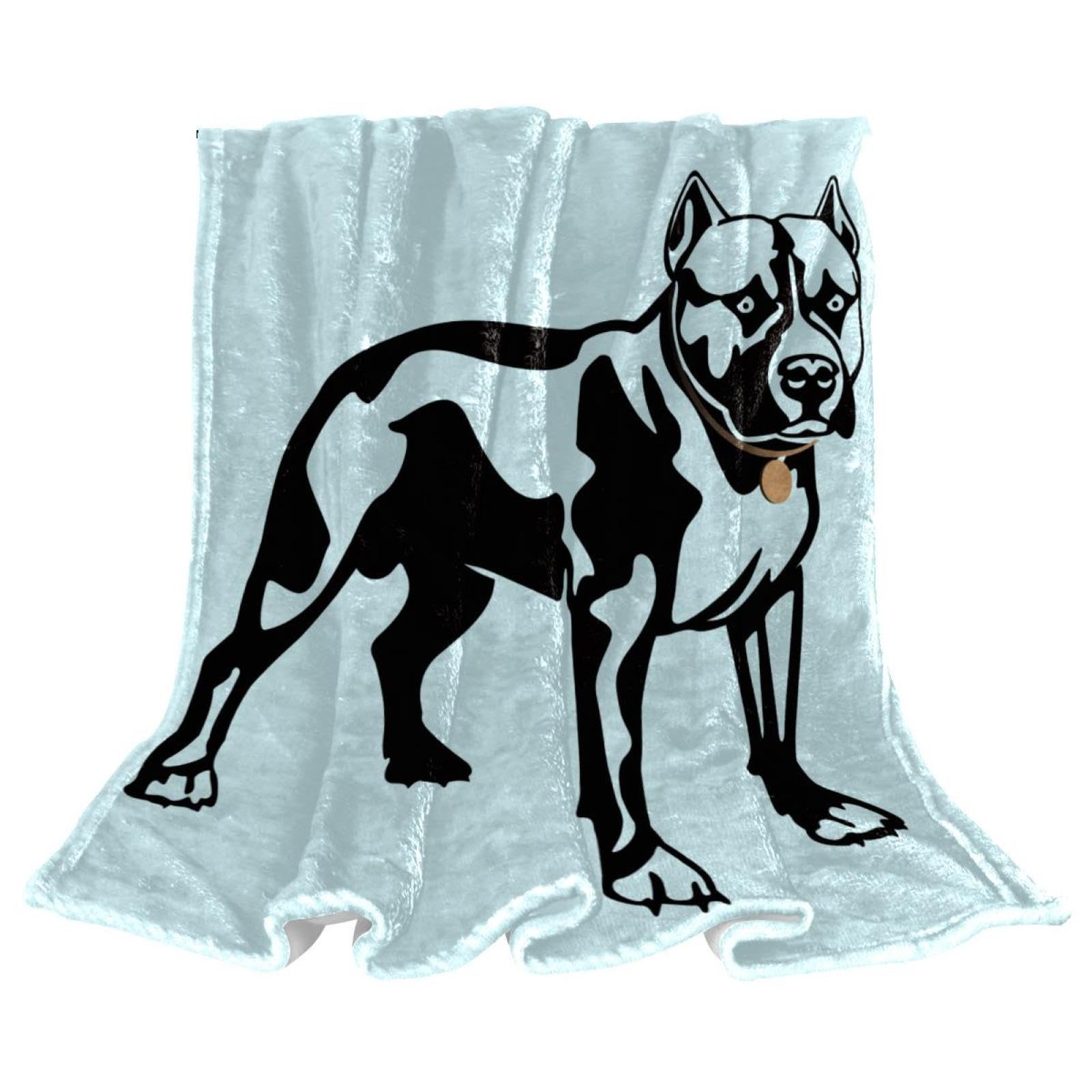 Couverture polaire chien et canapé 150x100cm pour le salon et la chambre