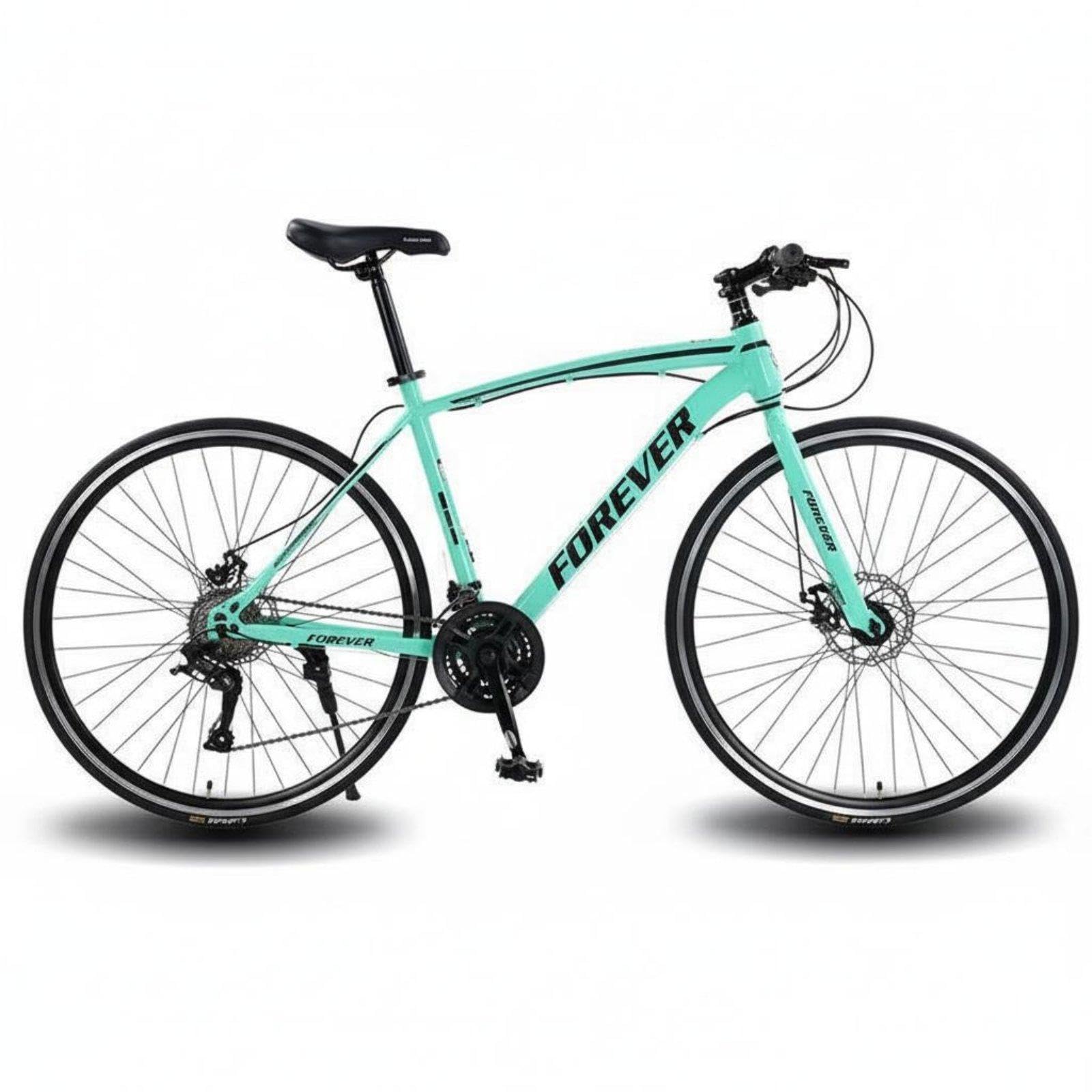 28-Inch Road Bike Professional Derailleur System Disc Brake Bike Aerodynamic Frame Multi-Speed Cycle for Students, Commuters, City Commuting Bianchi 30-Spoke 30-Speed-image-17