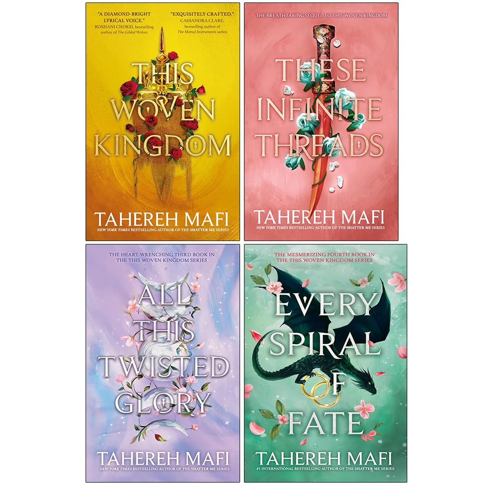 This Woven Kingdom Series 4 Books Collection Set By Tahereh Mafi (This ...