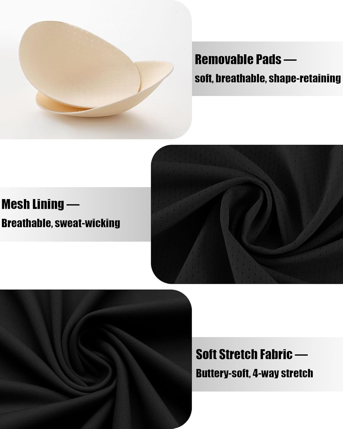 QUOJIZY Strappy Sports Bra Longline Sports Bras for Women Open Back Workout Tops Racerback Sports Bra for Gym Yoga - Image 6