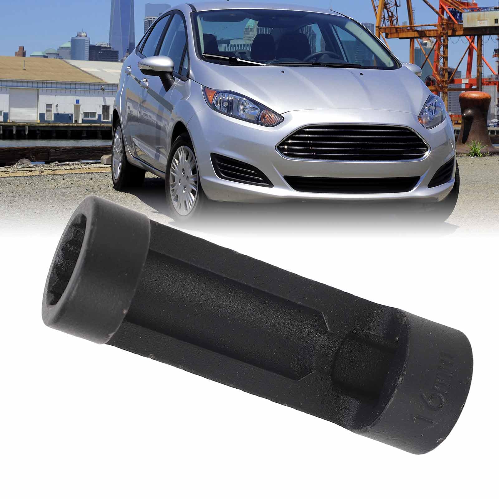Strut Nut Socket, 16mm 18mm 19mm 21mm 22mm 24mm with 12 Point Suspension Strut Removal Tool, High Strength Efficient - Image 3