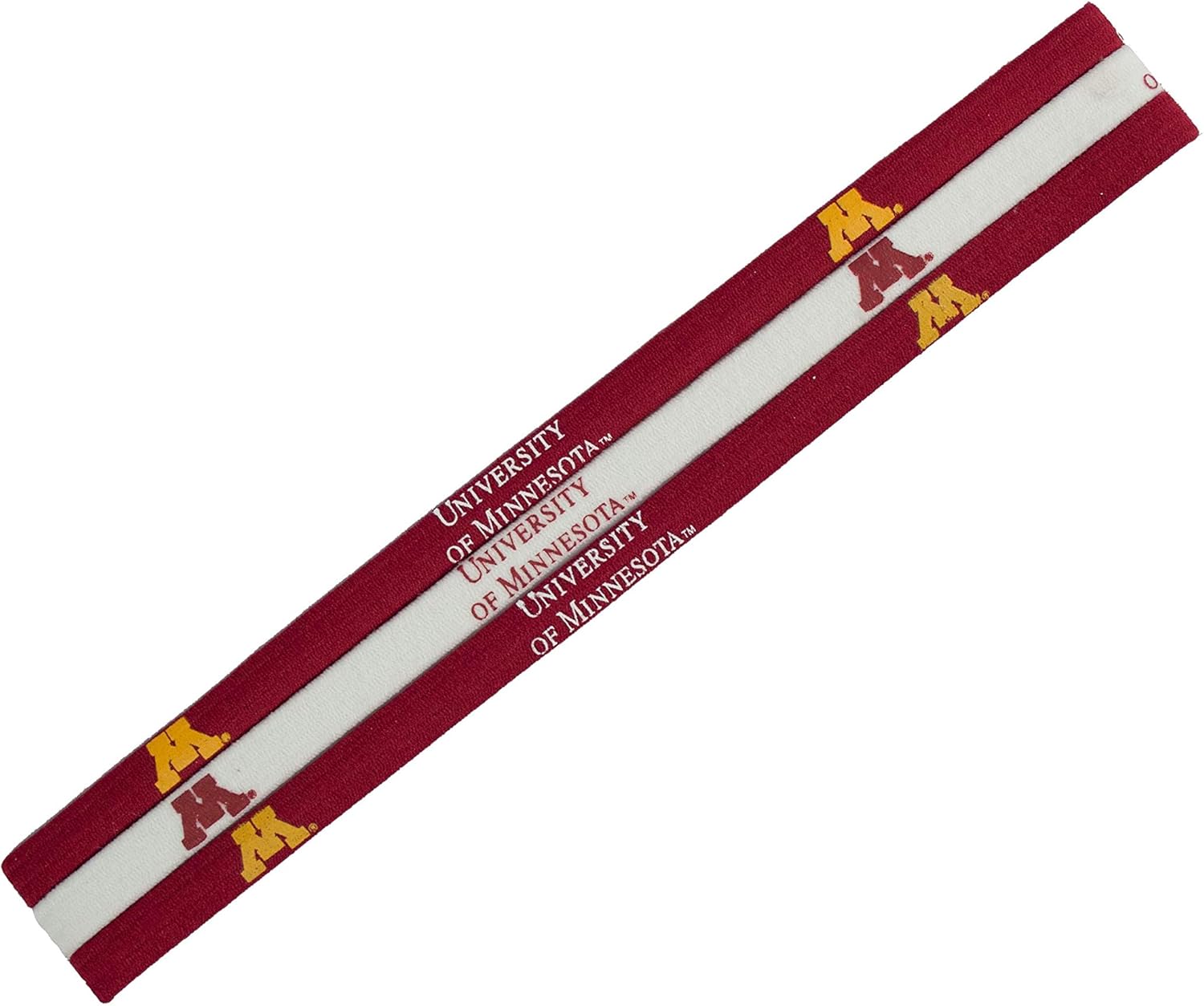 Littlearth Unisex-Adult NCAA Minnesota Golden Gophers Elastic Headband, Team Color, One Size