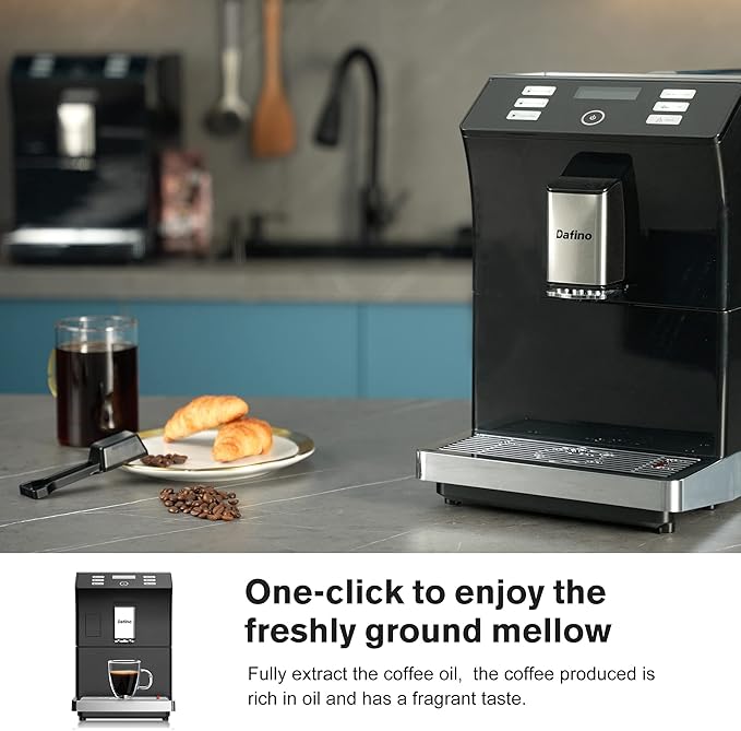 Máquina de Espresso Automática con Espumador de Leche y Pantalla Táctil miniatura 4