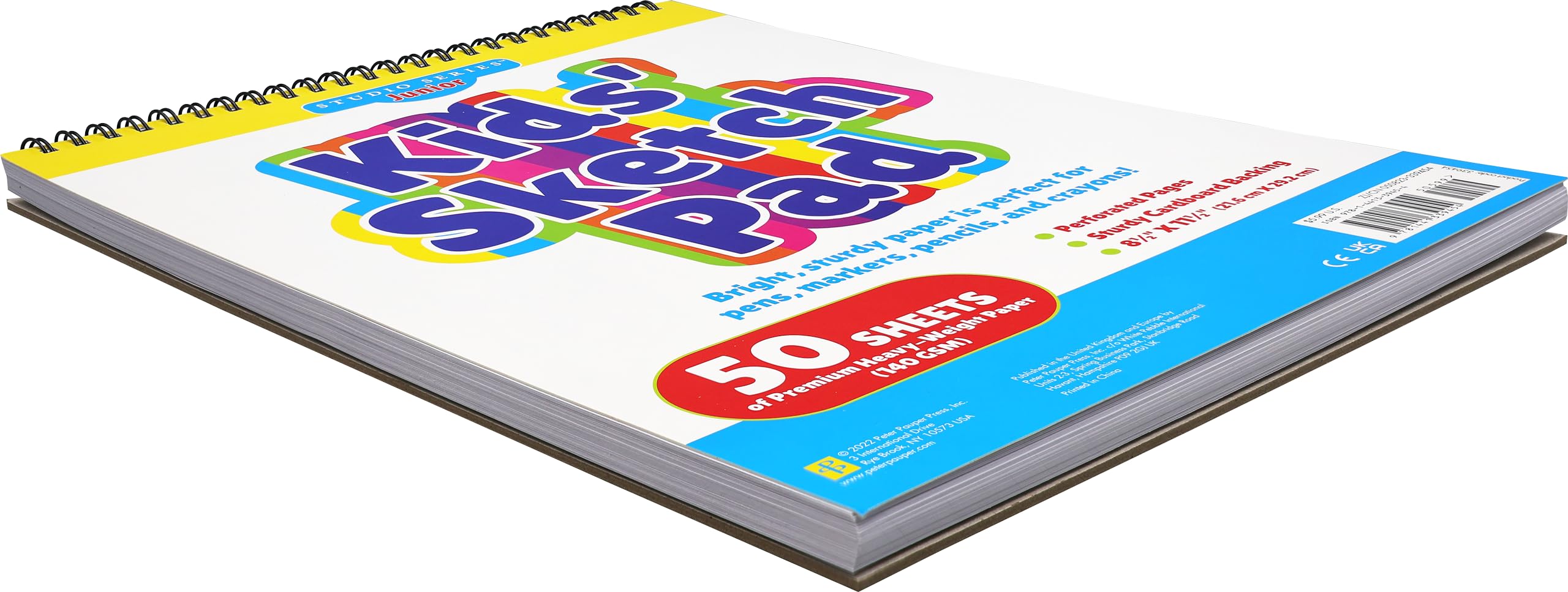 Kids' Sketch Pad (50 perforated sheets of high quality paper. Acid-free) - Image 3